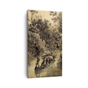 Vászonkép - Expedíció a forráshoz - 45x80 cm