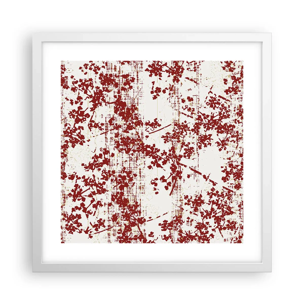 Poszter fekete keretben - Mint egy régi perkál - 40x40 cm