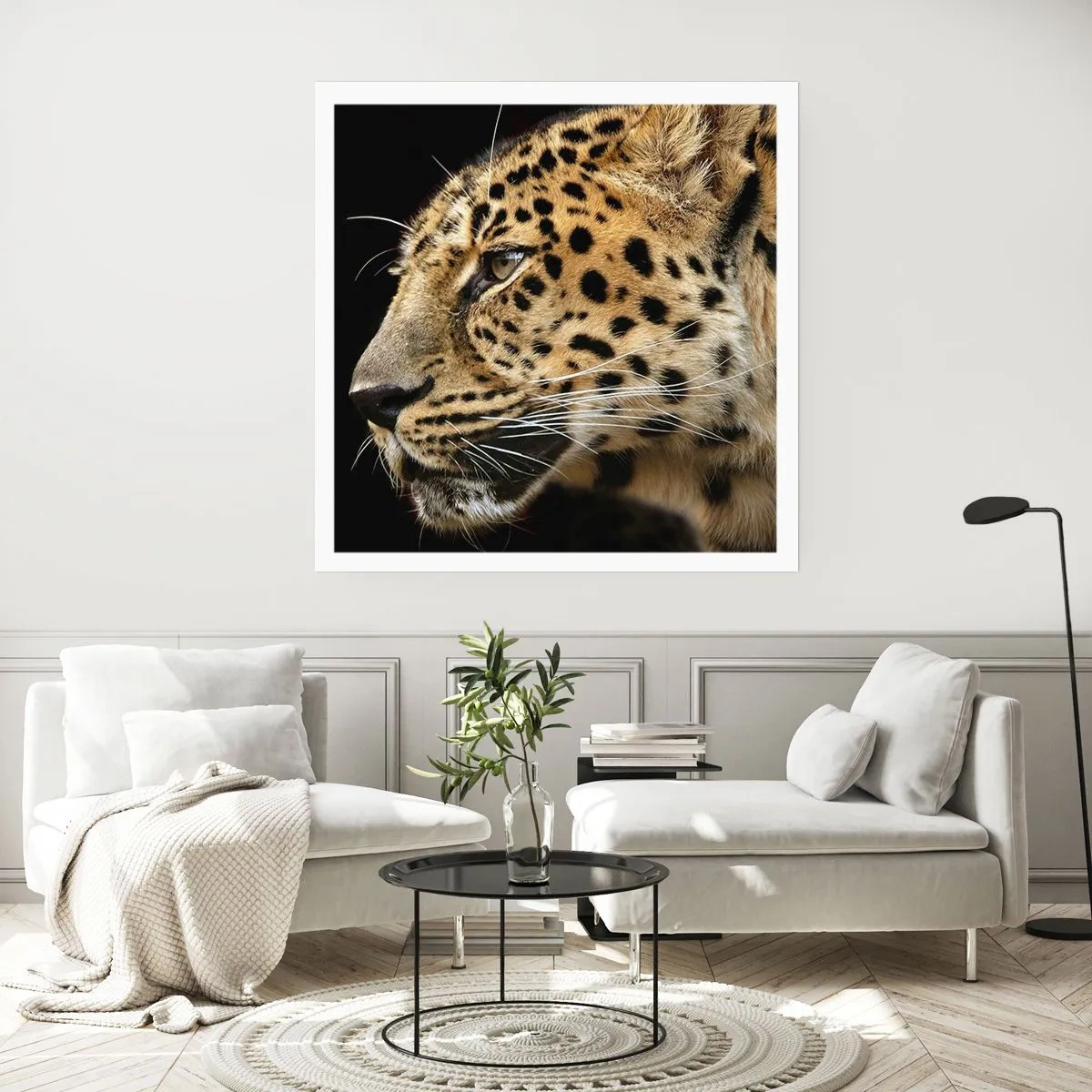 Poszter - Nyugodt, koncentrált, kész - 30x30 cm