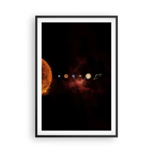 Poszter fehér keretben - A szomszédságunk - 61x91 cm