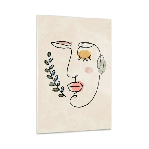 Üveg kép - Meglelt nyugalom - 50x70 cm