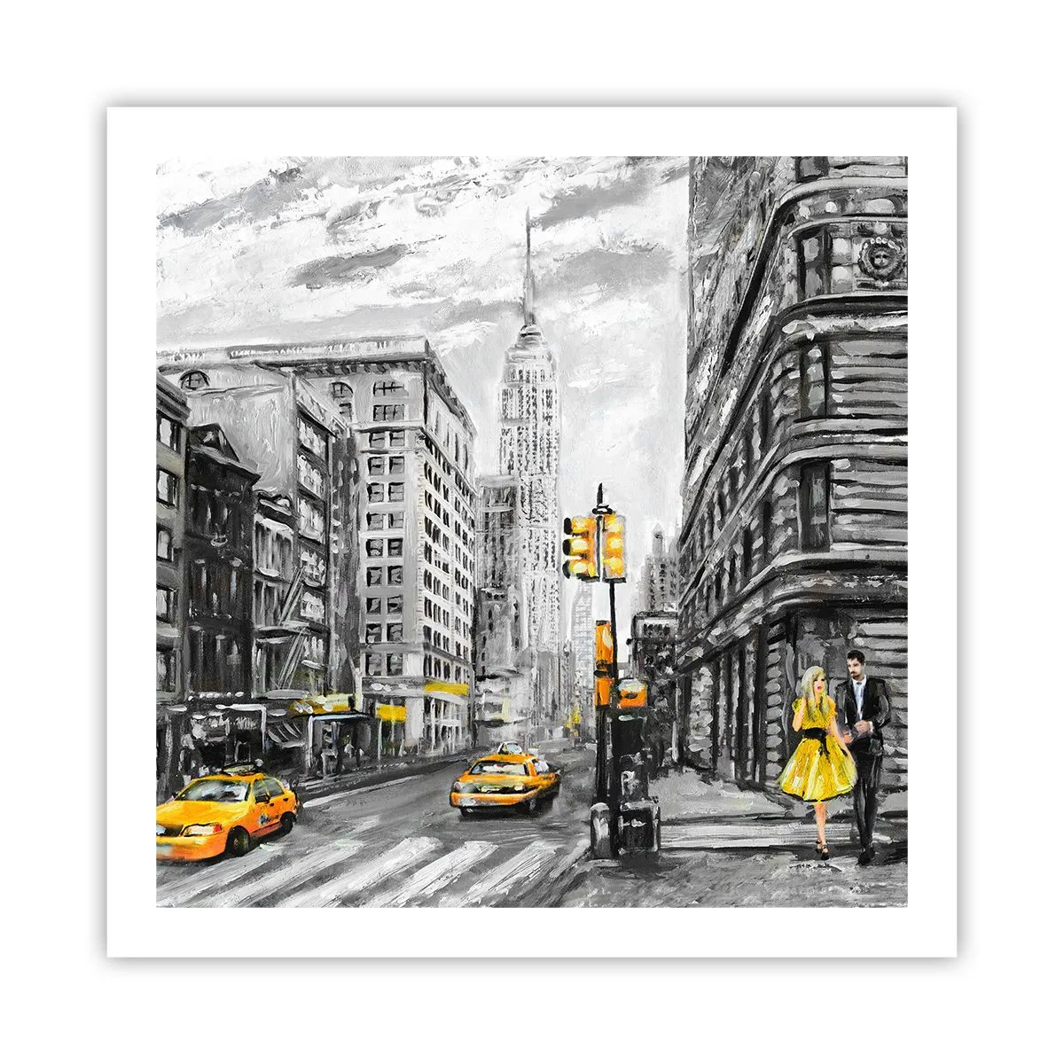 Poszter - Egy New York-i történet - 60x60 cm