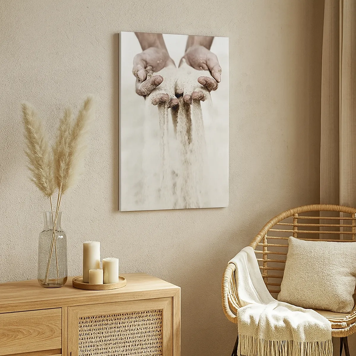 Vászonkép - Ezekkel a kezekkel... - 50x70 cm