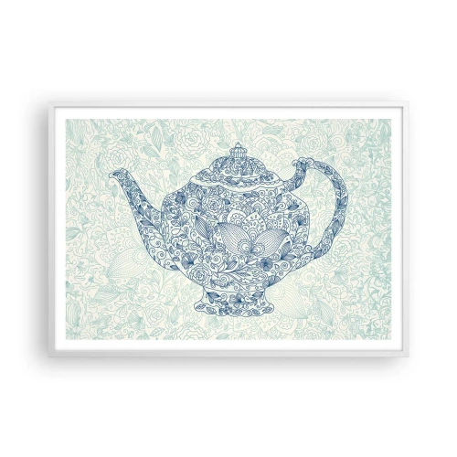 Poszter fekete keretben - Tea varázsa - 100x70 cm