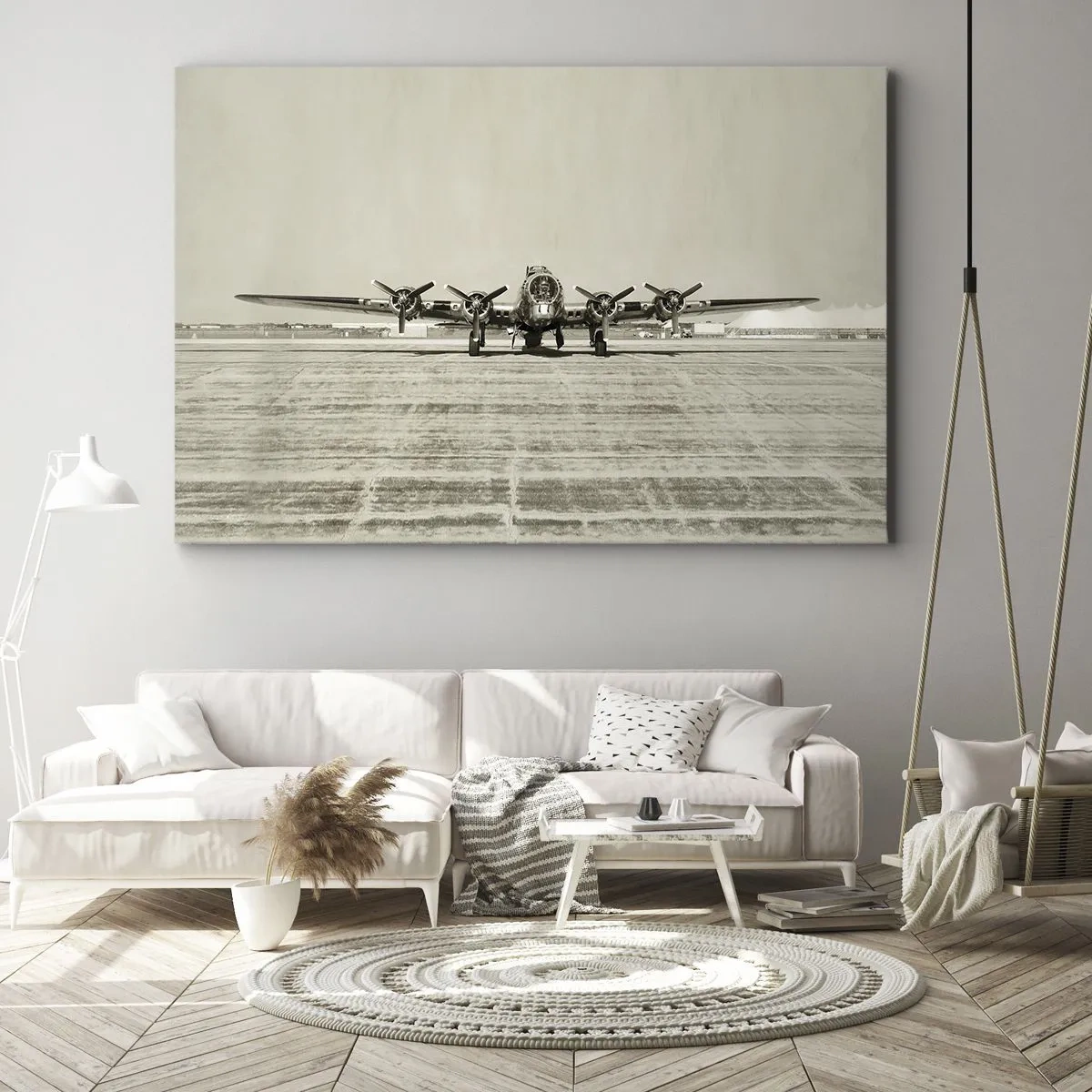 Vászonkép - Mint mindig készen - 70x50 cm