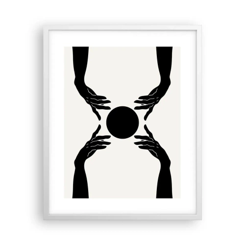 Poszter fekete keretben - Egy titkos jel - 40x50 cm