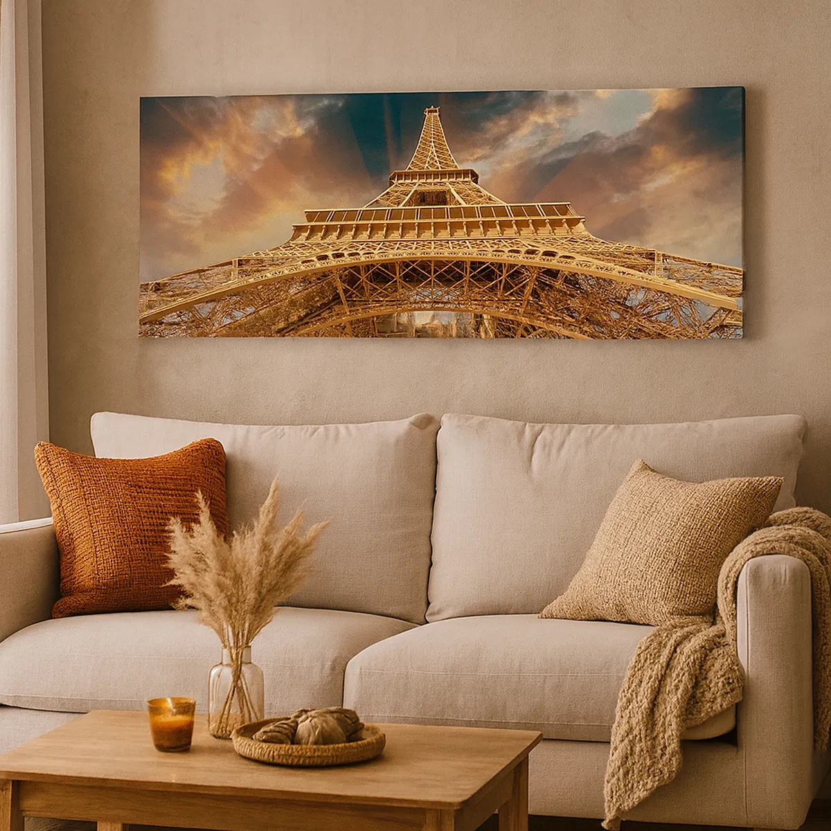 Vászonkép - Ahogy az emberiség eljutott az egekig - 30x30 cm