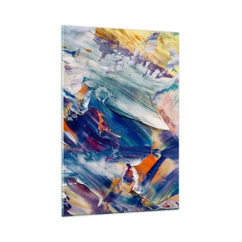 Üveg kép - Színkavalkád - 80x120 cm