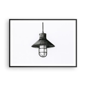 Poszter fehér keretben - Mint évekkel ezelőtt... - 100x70 cm