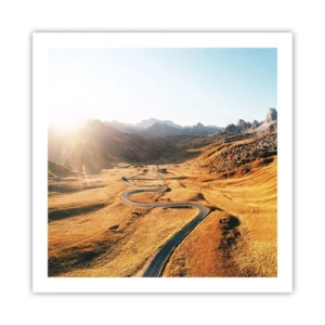 Poszter - Egy arany völgyben - 60x60 cm