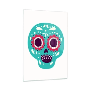 Üveg kép - Az élet - szórakozás a halálig - 80x120 cm