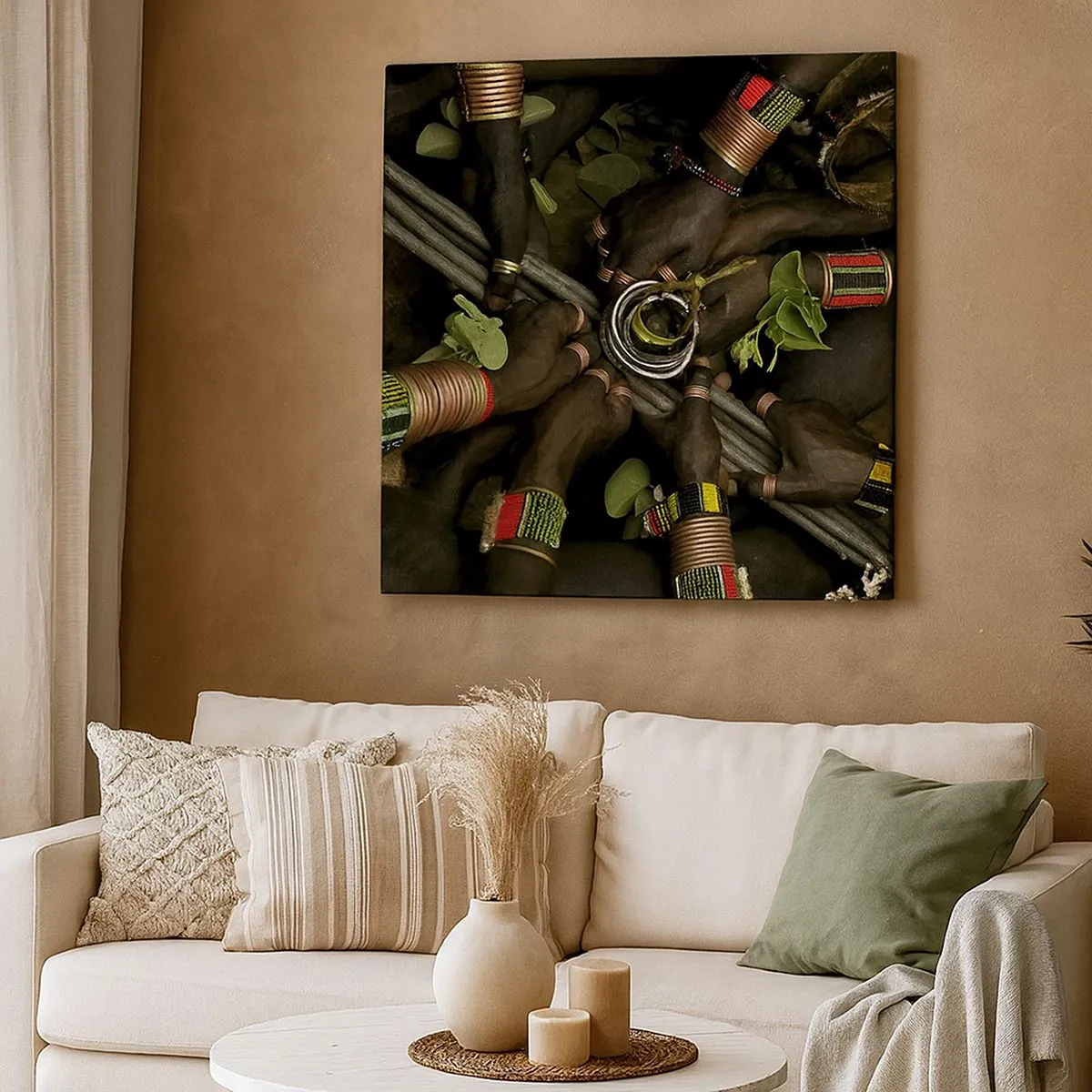 Vászonkép - Együtt vagyunk - 30x30 cm