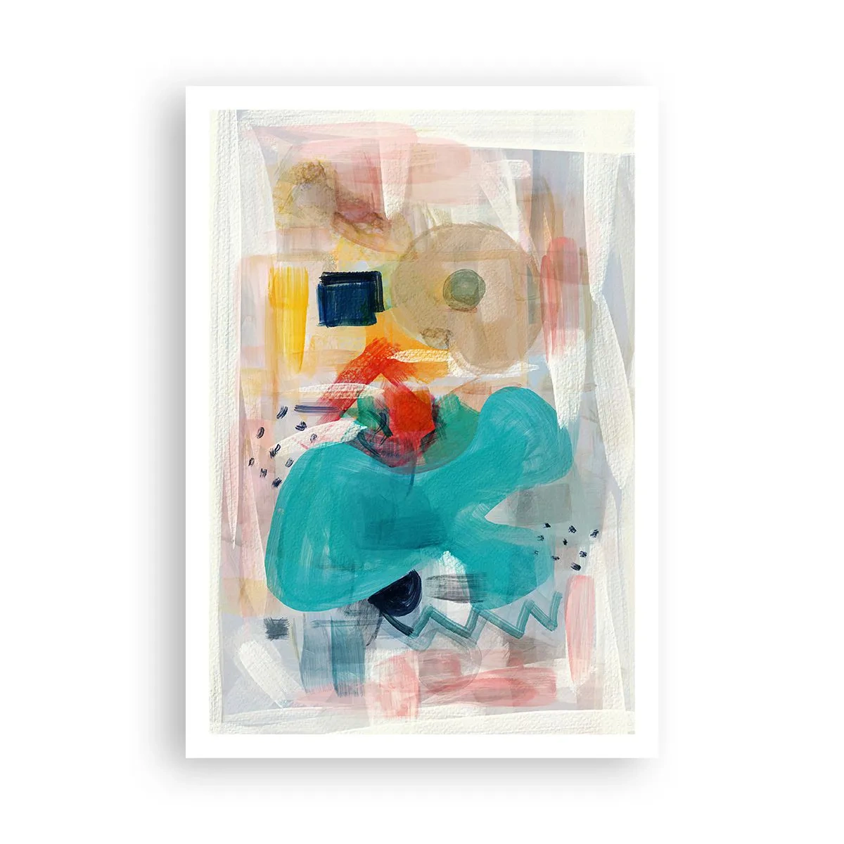 Poszter - Színes játék - 70x100 cm