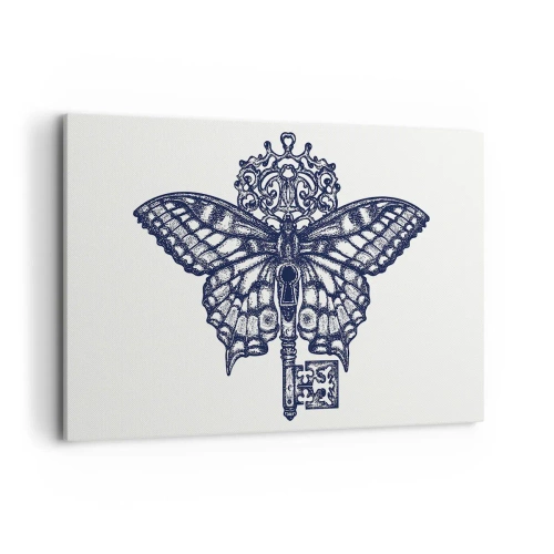 Vászonkép - A szív minden titka - 120x80 cm