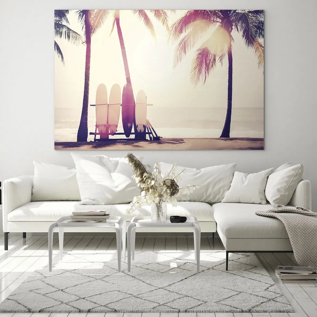 Üveg kép - Ez remek nap lesz - 100x70 cm