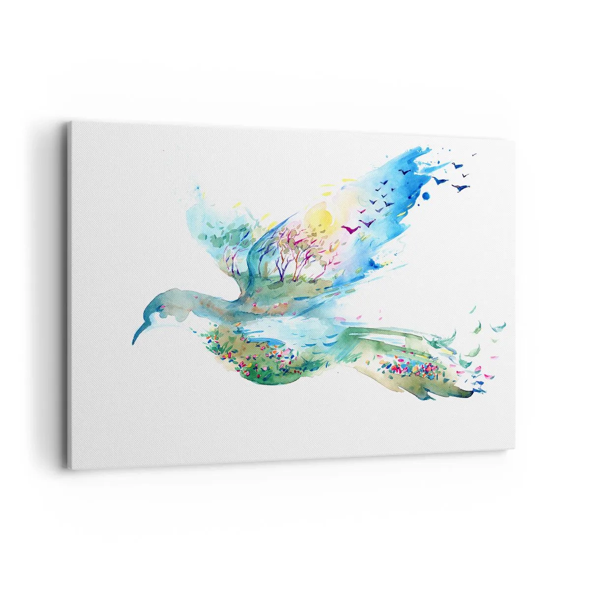 Vászonkép - A természet szárnyain - 120x80 cm