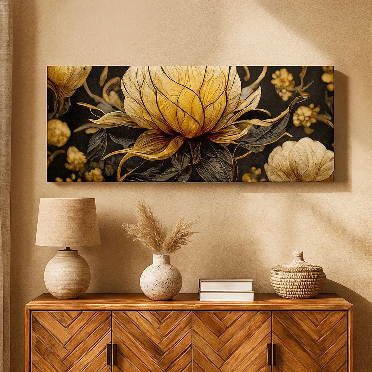 Vászonkép - Finom törékenység - 100x40 cm