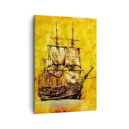 Vászonkép - Irány Tortuga! - 50x70 cm