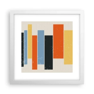 Poszter fekete keretben - Zenei felvétel - 30x30 cm