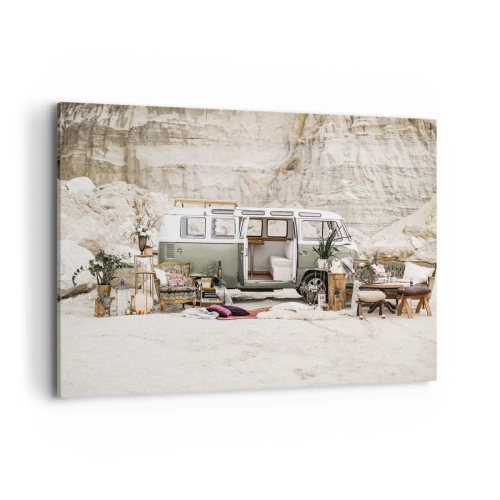 Vászonkép - Ideje elkezdeni az utazást - 100x70 cm