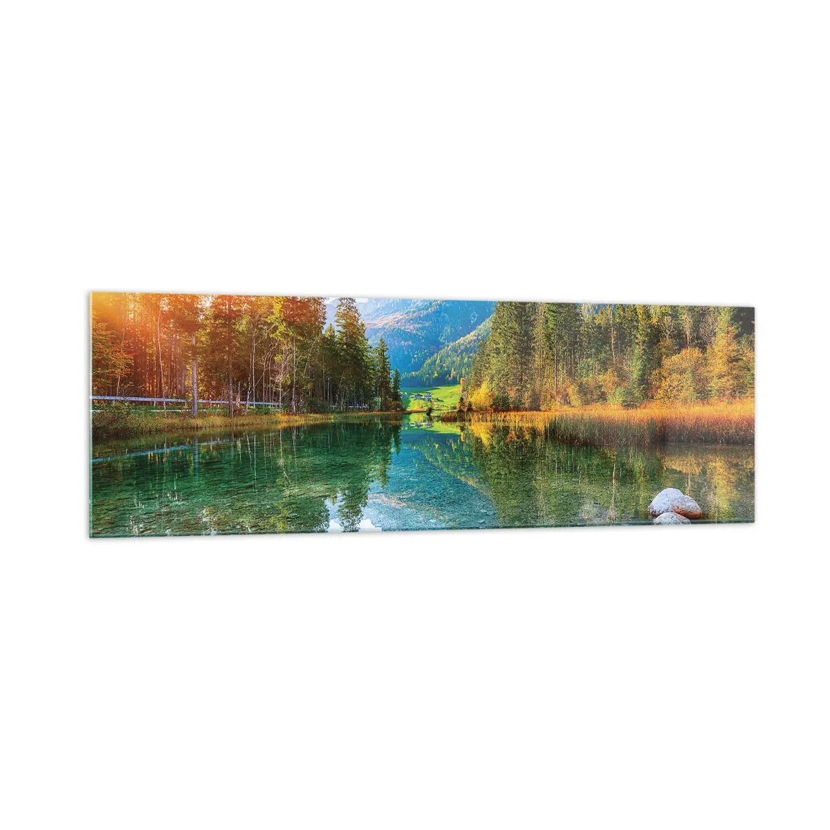 Üveg kép - Az ősz enyhesége - 160x50 cm