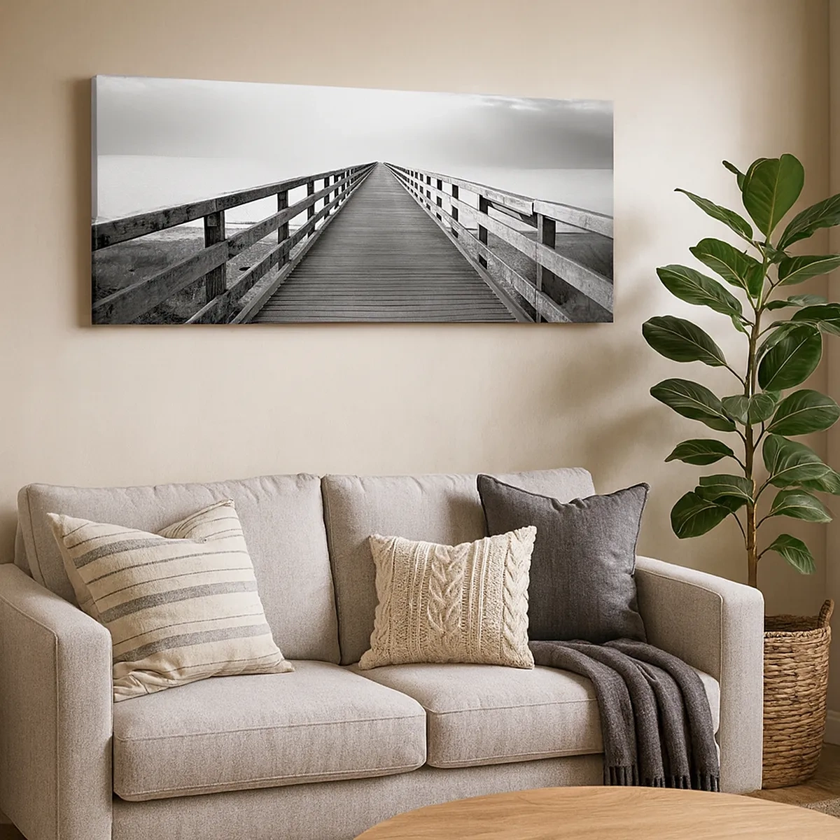 Vászonkép - A messzeségbe... - 30x30 cm