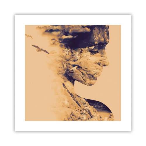 Poszter - Természetes szépség - 40x40 cm