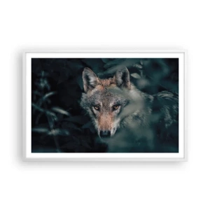 Poszter fekete keretben - Vadász - 91x61 cm