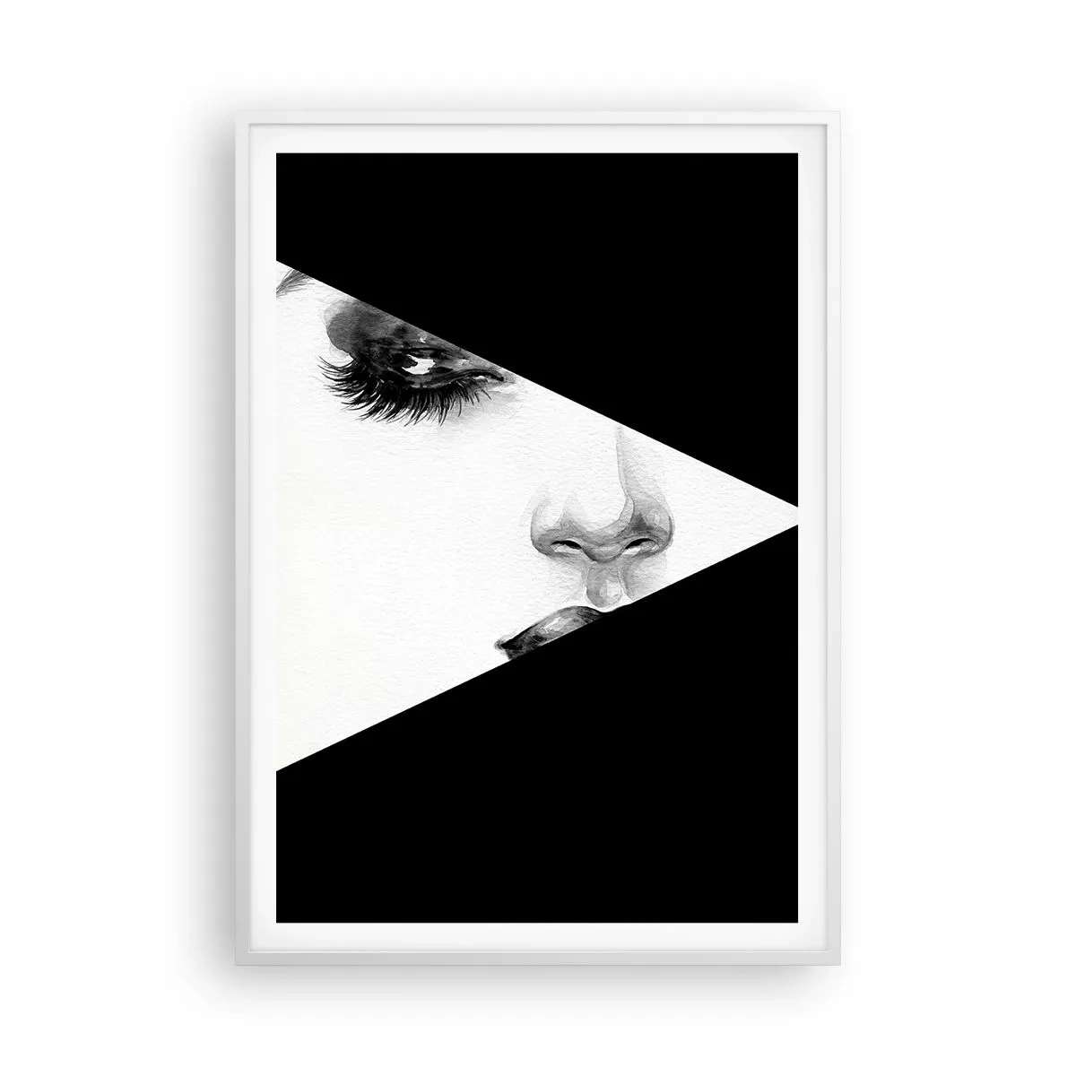 Poszter fekete keretben - Mindig felfedezetlen - 70x100 cm