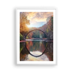 Poszter fekete keretben - A tükör másik oldalán - 50x70 cm