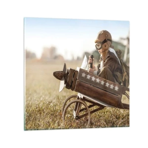 Üveg kép - Indulás egy álom felé - 60x60 cm