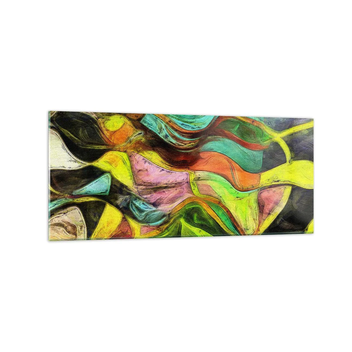 Üveg kép - A mozgás az élet - 120x50 cm