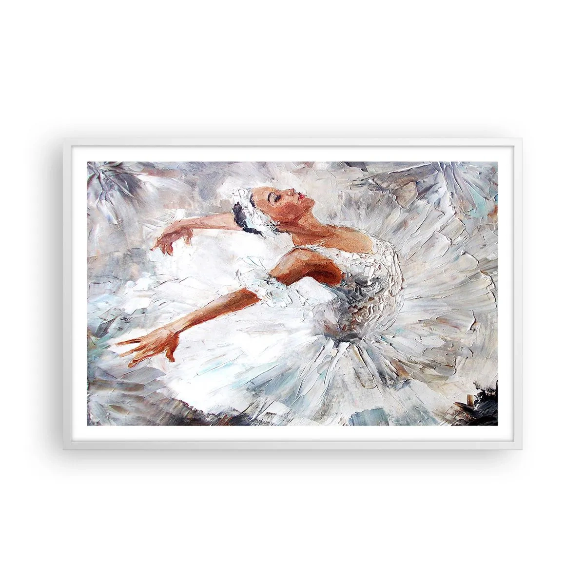 Poszter fekete keretben - Finom és könnyű, mint a tüll - 91x61 cm