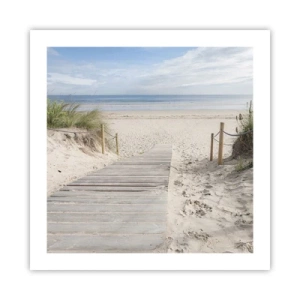 Poszter - A horizontig - 50x50 cm