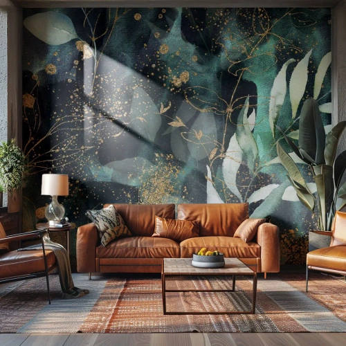 Fotótapéta Premium Canvas - Elvarázsolt kert - Növények, Levelek, Növénytan - 150x105 cm
