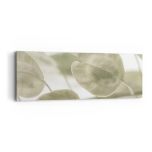 Vászonkép - Kezdetben levelek voltak... - 90x30 cm