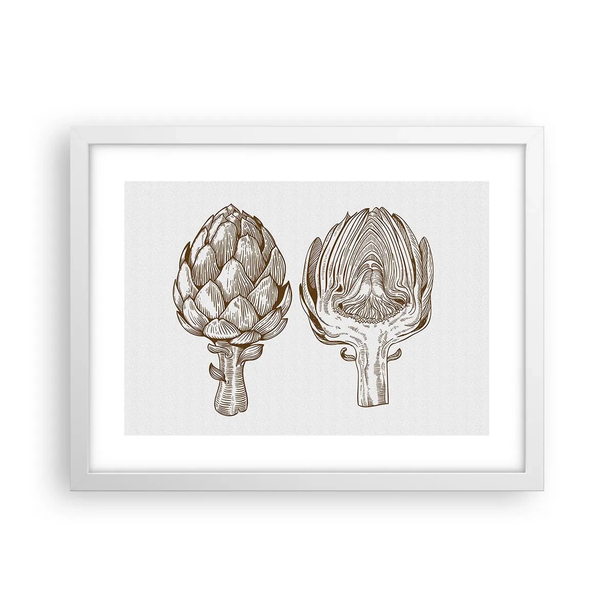 Poszter fekete keretben - Anatómia lecke - 40x30 cm