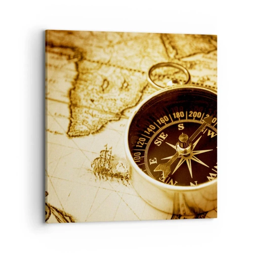 Vászonkép - Keletre, vagy nyugatra? - 70x70 cm