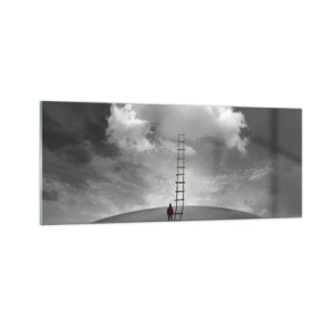 Üveg kép - Minden lehetséges - 100x40 cm