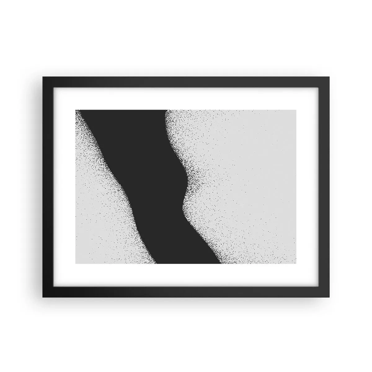 Poszter fehér keretben - Folyékony egyensúly - 40x30 cm