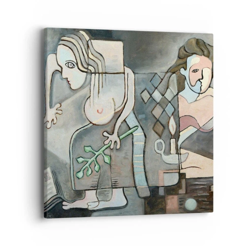 Vászonkép - Lélek és matéria mozaikja - 40x40 cm