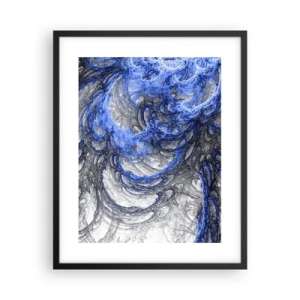 Poszter fehér keretben - Egy hullám születése - 40x50 cm