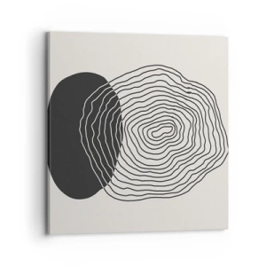 Vászonkép - Létezés és rángatózás - 70x70 cm