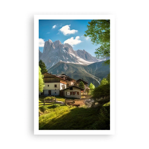 Poszter - Alpesi idill - 61x91 cm