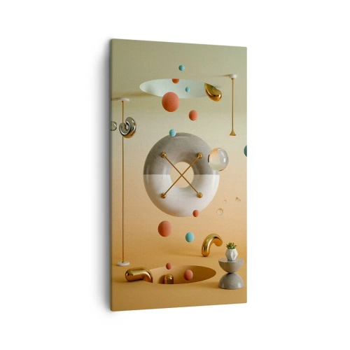 Vászonkép - Bármi megtörténhet - 45x80 cm