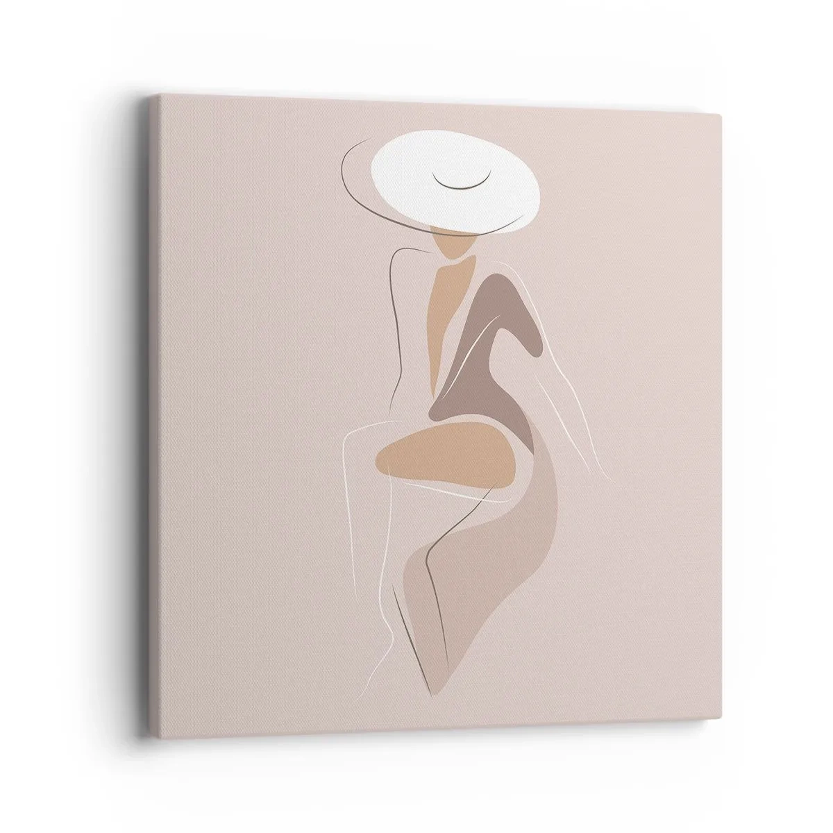 Vászonkép - Egy hölgynek lenni - 40x40 cm