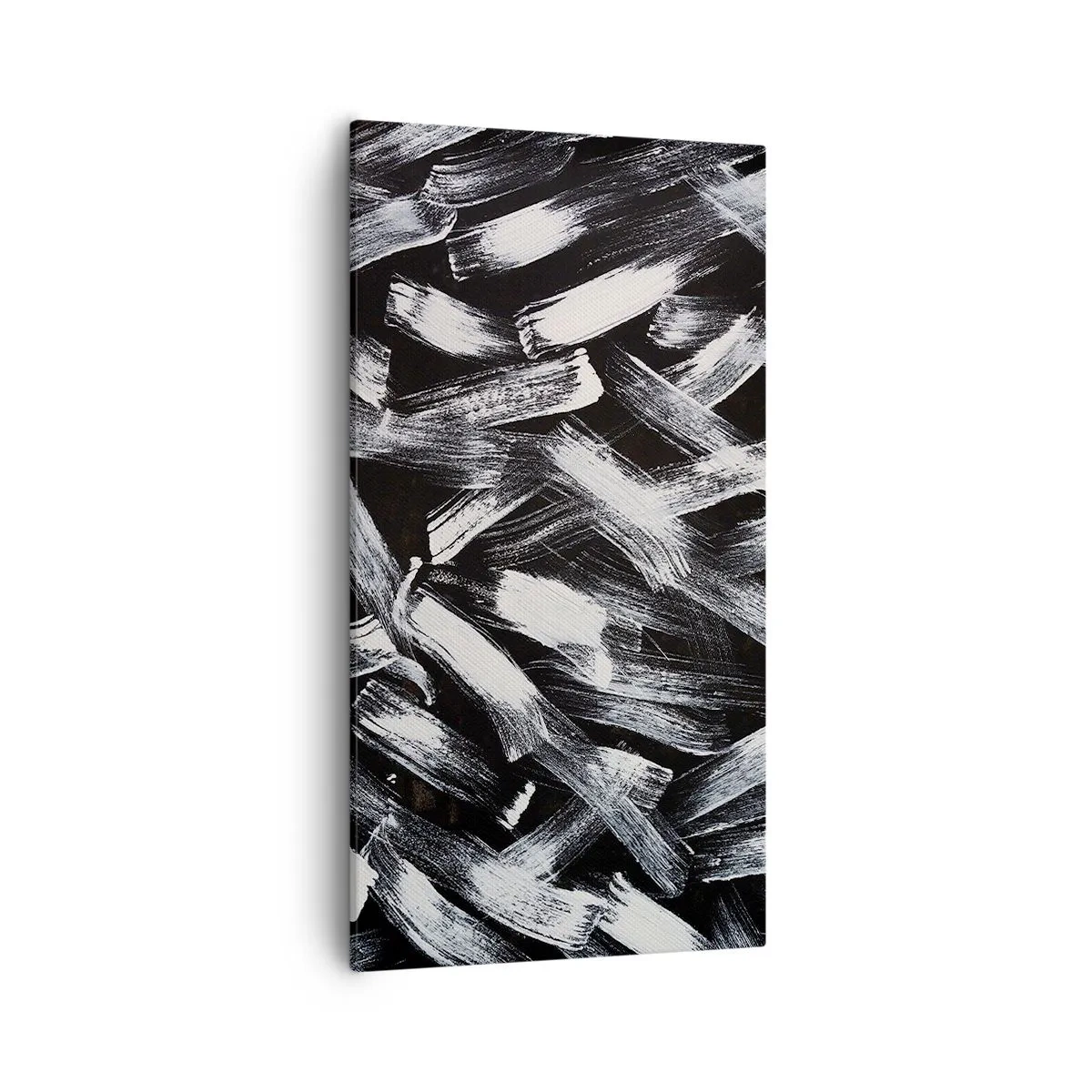 Vászonkép - Absztrakció az ipari szellemben - 55x100 cm