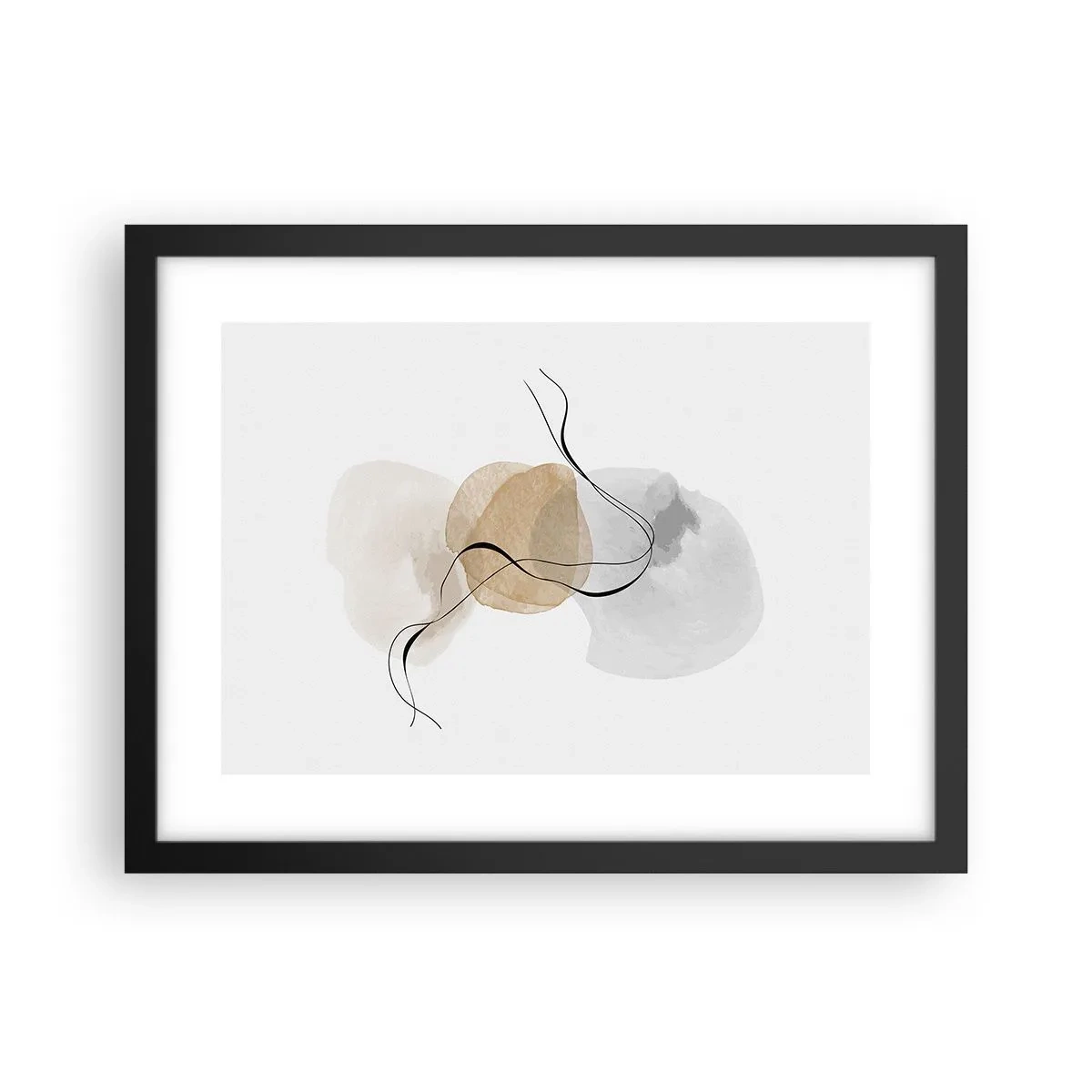 Poszter fehér keretben - Léggyöngyök - 40x30 cm