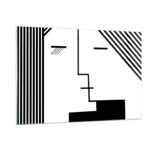 Üveg kép - Egyszerűen egy csók - 120x80 cm