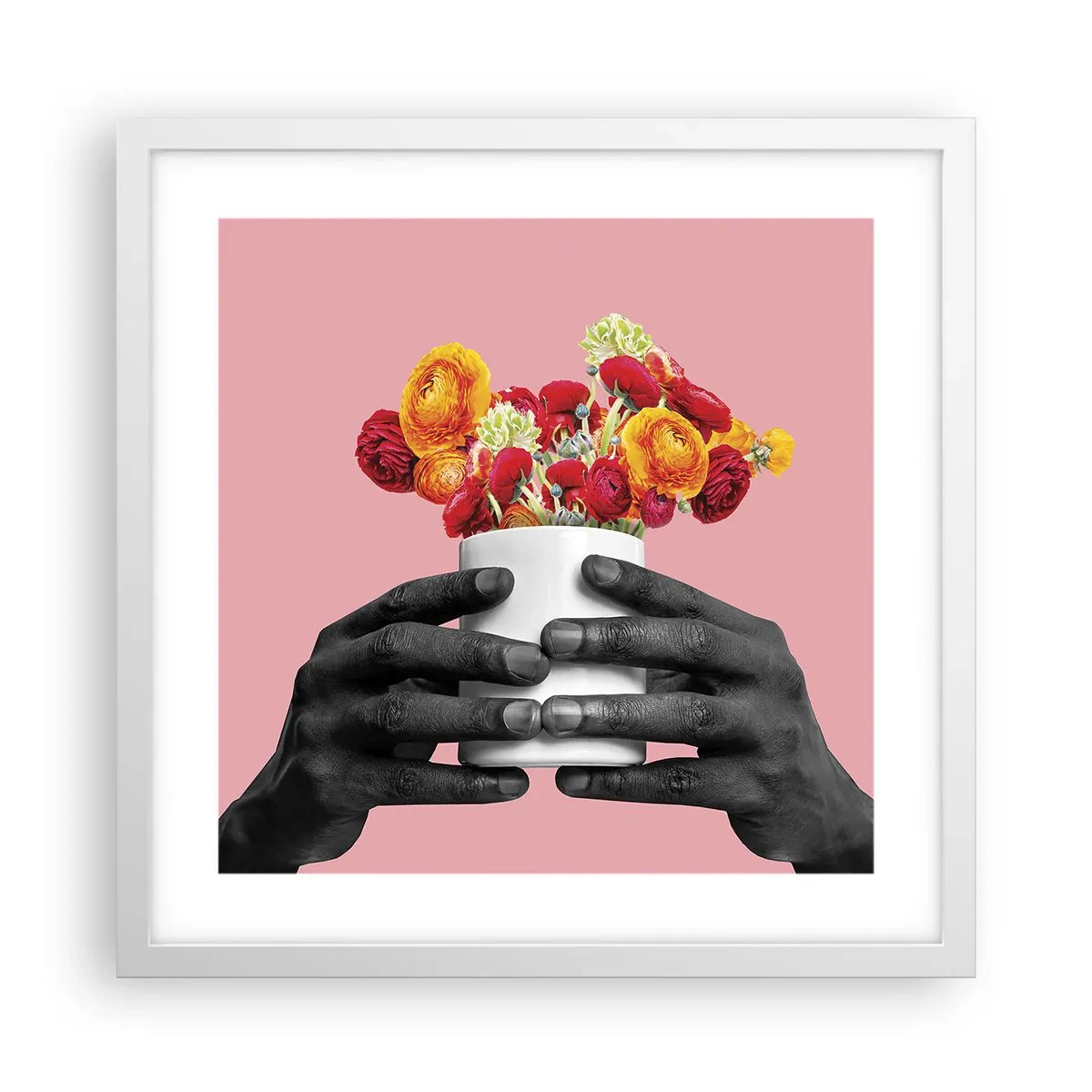 Poszter fekete keretben - Az élet apoteózisa - 40x40 cm